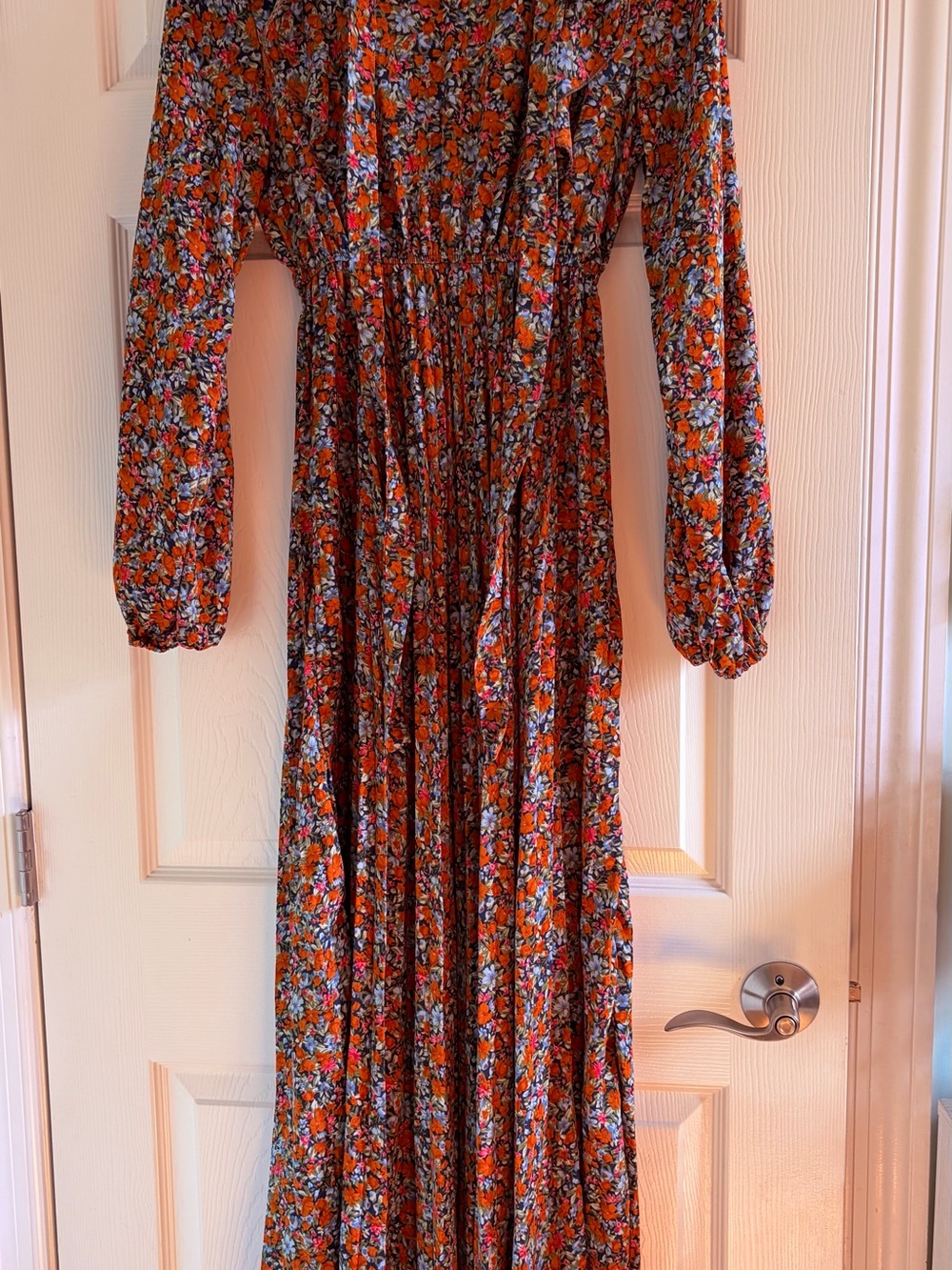 floral maxi dress - us 4